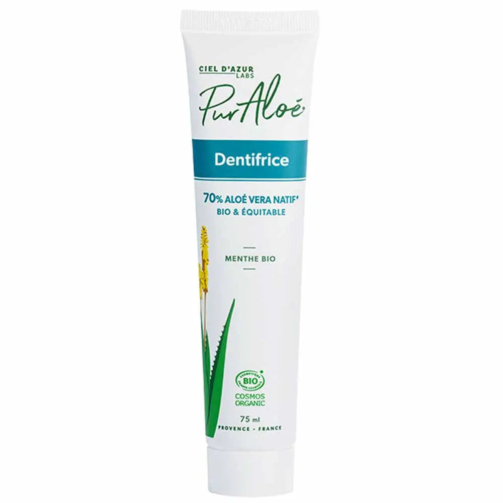 Pur Aloé Toothpaste With Aloe Vera 70% 75ml (2.53fl oz)