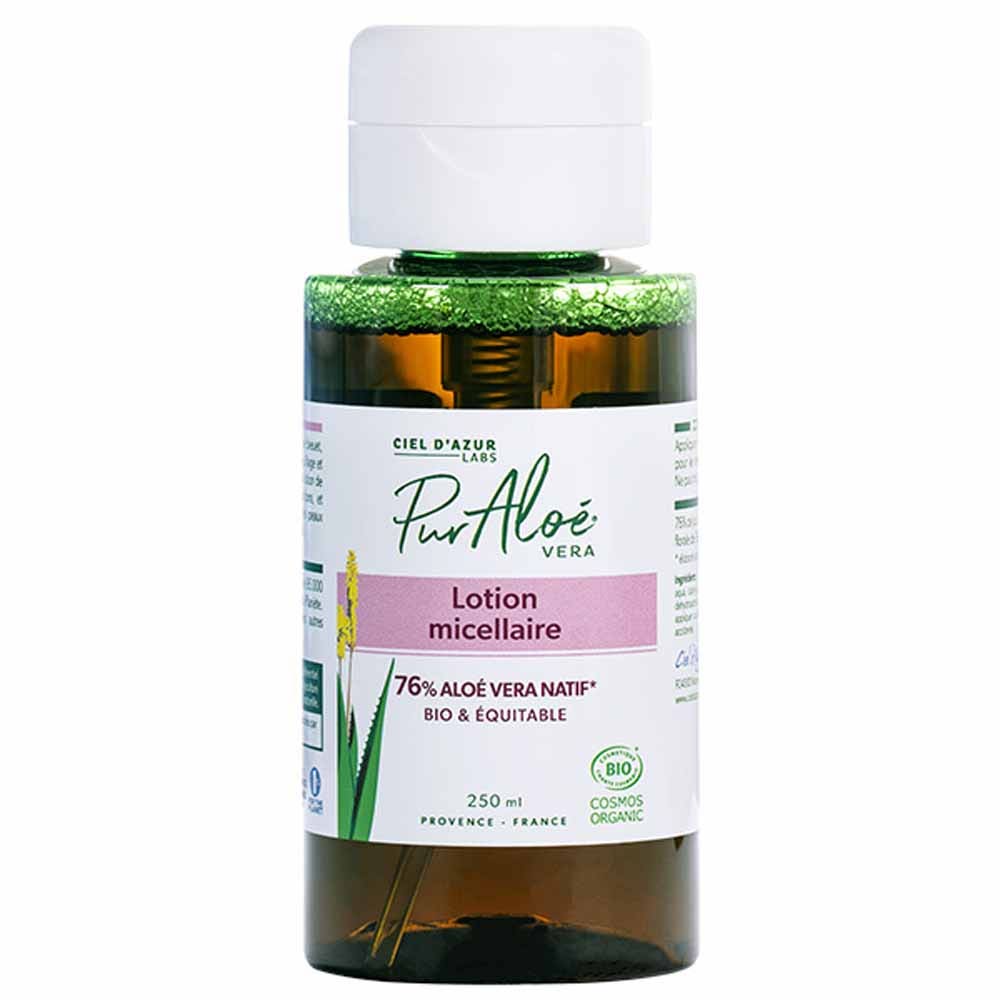 Pur Aloé Organic Aloe Vera Micellar Lotion 250ml (8.45fl oz)