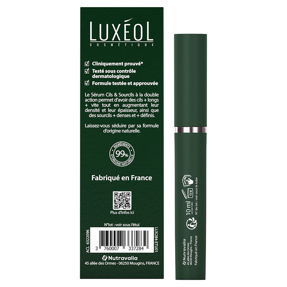 Luxeol Eyelash and Brow Serum 10ml (0.34fl oz)