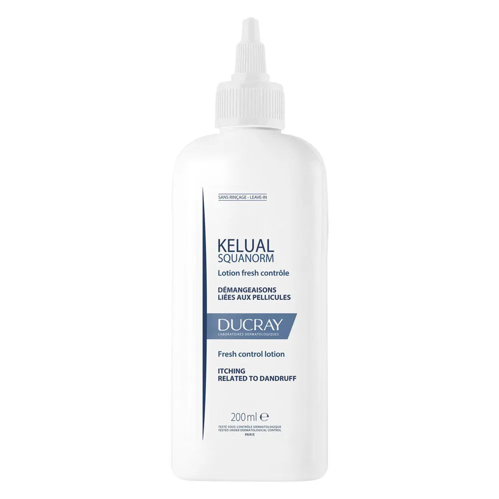 Ducray Squanorm Lotion Antipelliculaire Zinc Démangeaisons Pellicules 200 ml (6,76 fl oz) 