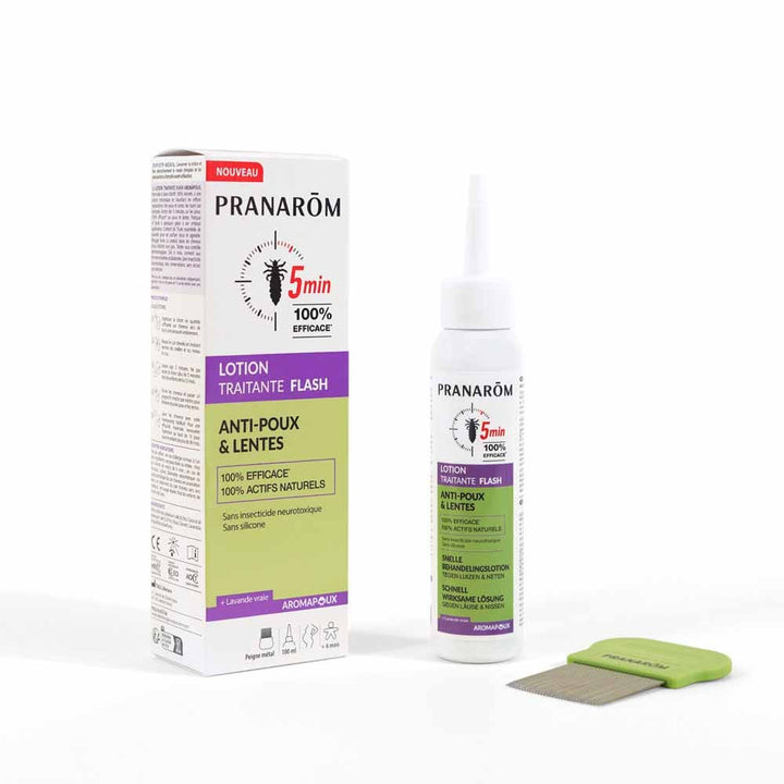 Pranarôm Pranapoux Anti-Lice & Nits Flash Treatment Lotion 100ml (3.38fl oz)