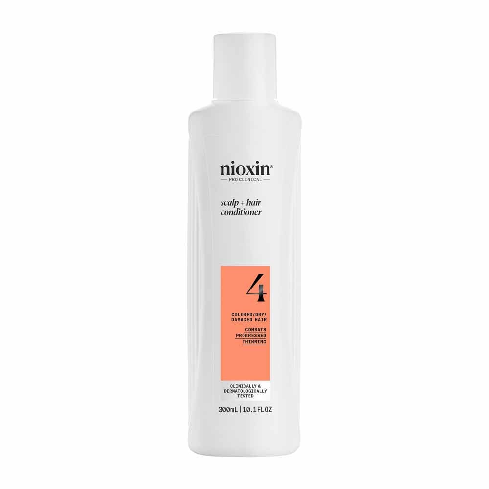 Nioxin System 4 Conditioner for Coloured/Dry/Damaged Hair and Advanced Loss 300ml (10.14fl oz)
