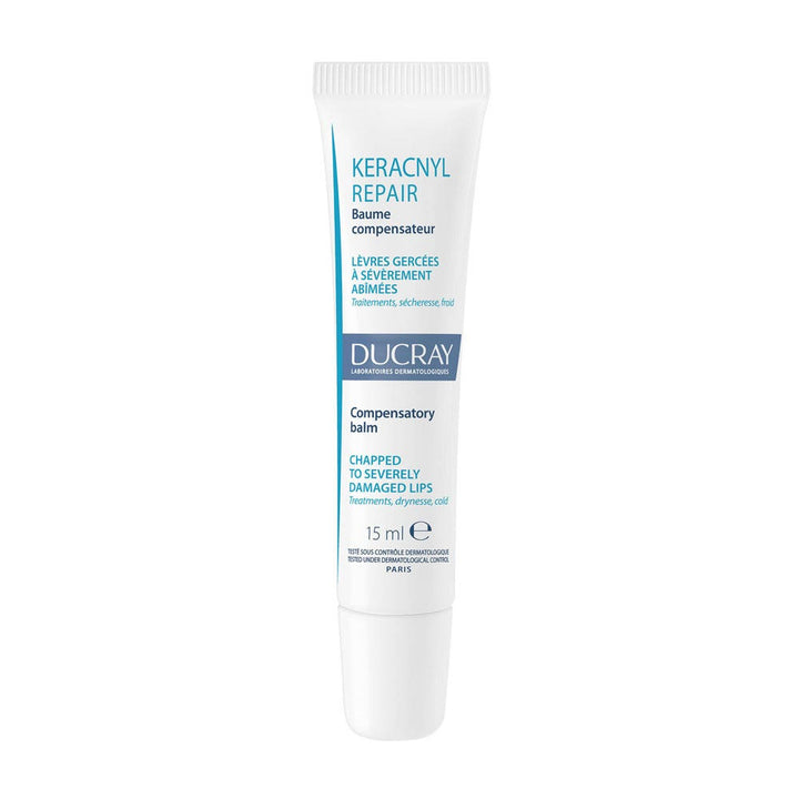 Ducray Keracnyl Compensating Balm for Chapped and Severely Damaged Lips 15ml (0.51fl oz)