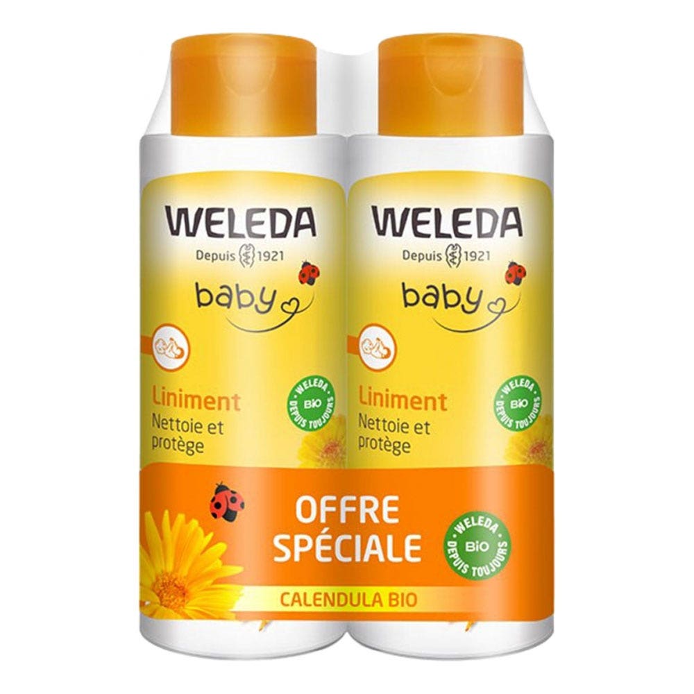Weleda Organic Nappy Change Cleanser 2x400ml