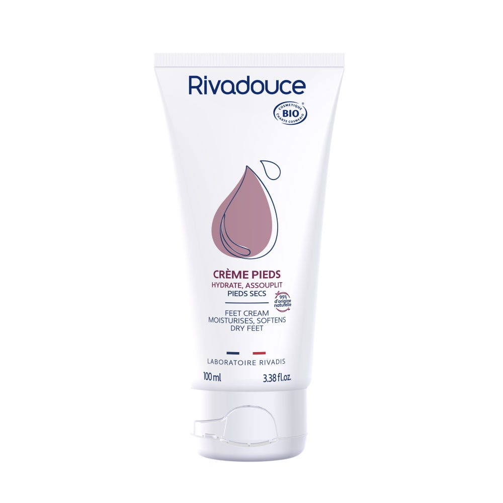 Rivadouce Feet Cream Bioes 100ml (3.38fl oz)