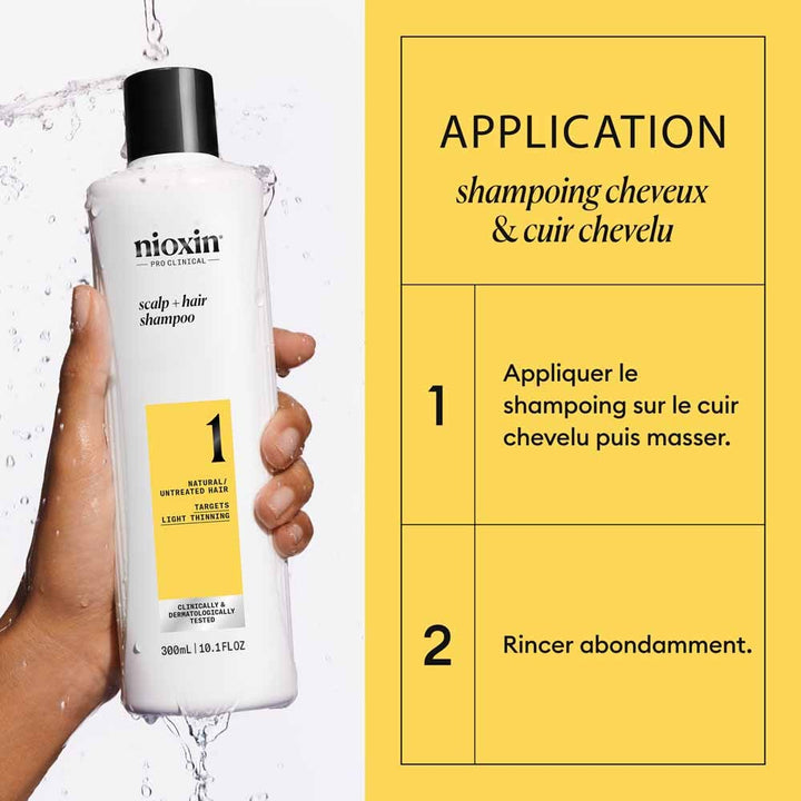 Nioxin Light Hair Loss Shampoo Natural and Fine Hair 300ml (10.14fl oz)