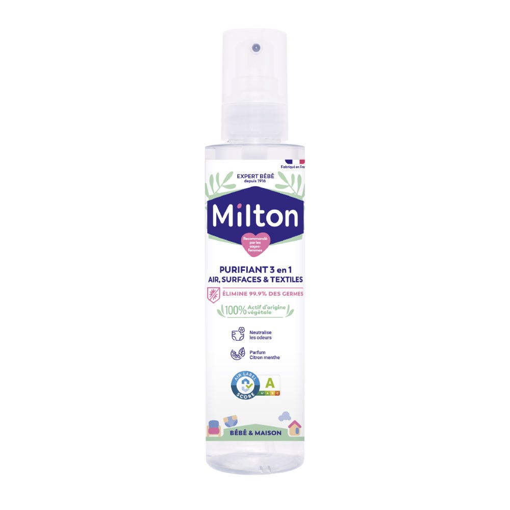 Milton 3in1 Air, Surface and Textile Purifier Baby and Home 200ml (6.76fl oz)