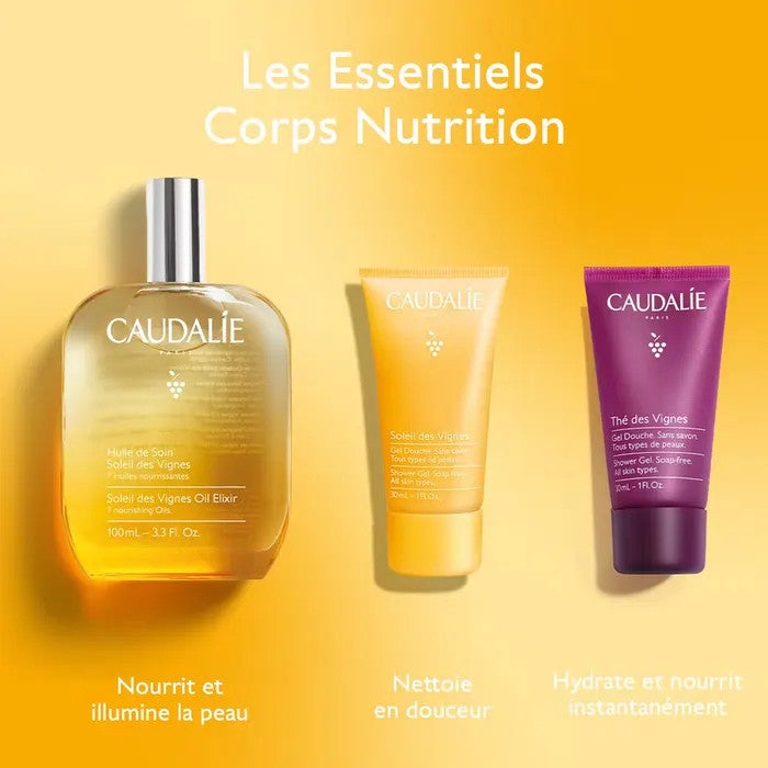 Coffret cadeau Élixir d'huile de soin Caudalie Sun des Vignes 