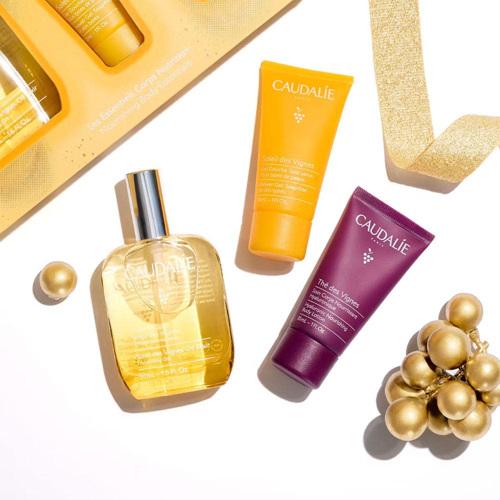 Caudalie Sun des Vignes Skincare Oil Elixir Gift Set
