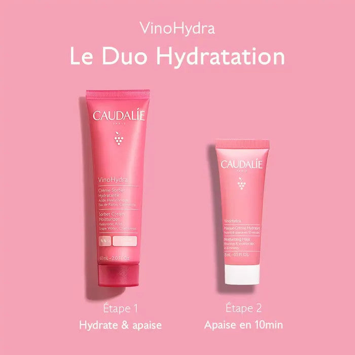 Coffrets cadeaux Caudalie VinoHydra Hydratation Duo 