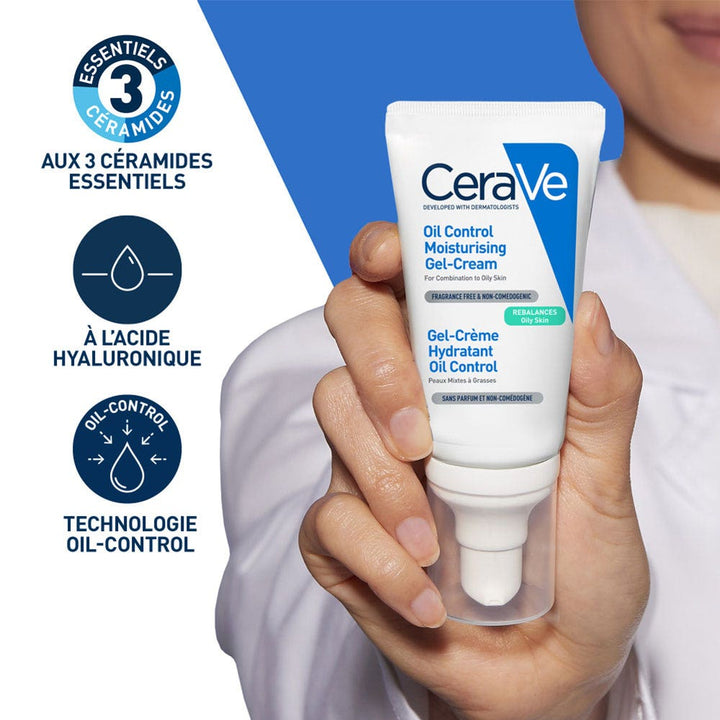 Cerave Oil Control Hydrating Gel-Cream Combination to Oily Skin 52ml (1.76fl oz)