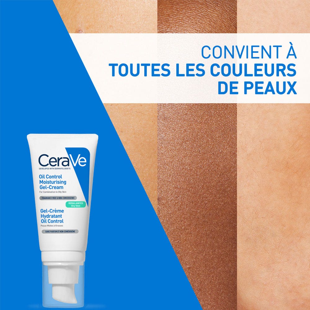 Cerave Oil Control Hydrating Gel-Cream Combination to Oily Skin 52ml (1.76fl oz)