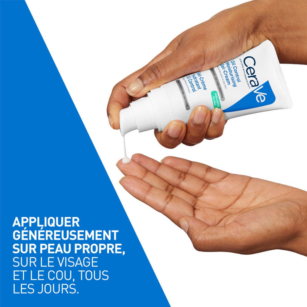 Cerave Oil Control Hydrating Gel-Cream Combination to Oily Skin 52ml (1.76fl oz)