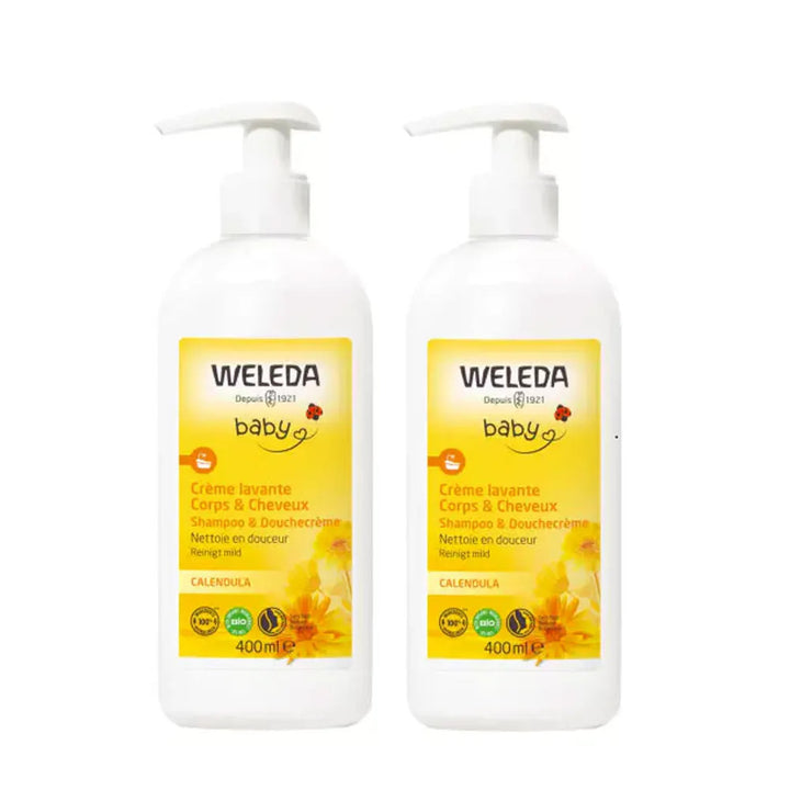 Weleda Bébé Soin Lavant au Calendula 400 ml 