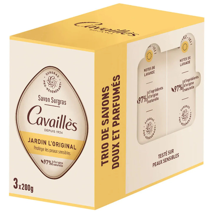 Rogé Cavaillès Savon Extra-Riche Jardin L'Original Peaux Sensibles 