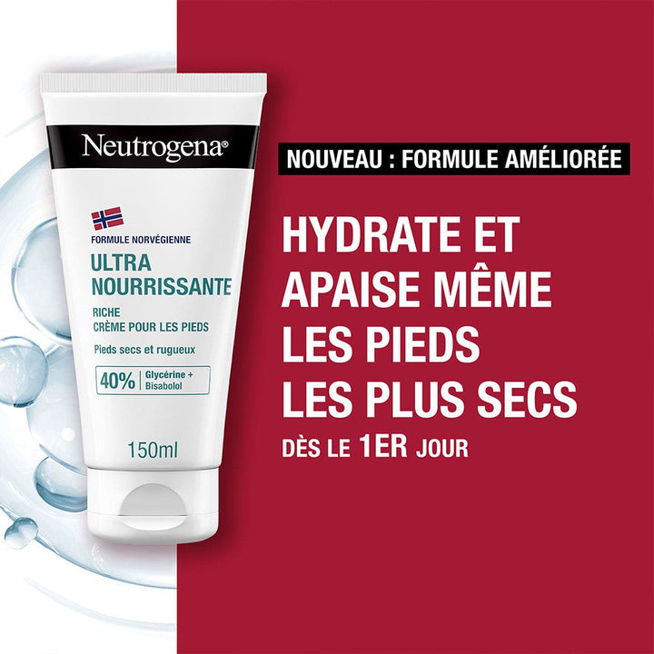 Neutrogena Ultra Nourishing Rich Foot Cream Norwegian formula 150ml (5.07fl oz)