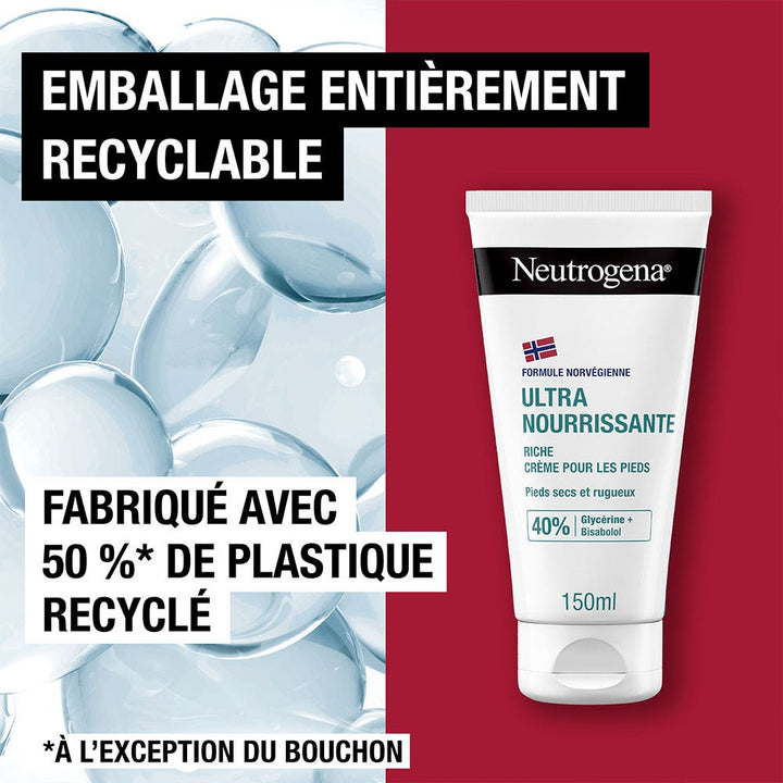 Neutrogena Ultra Nourishing Rich Foot Cream Norwegian formula 150ml (5.07fl oz)