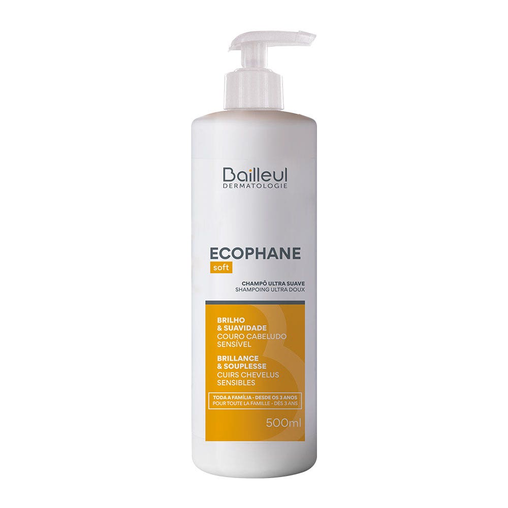 Bailleul Ecophane Ecophane Gentle Shampoo 500ml (16.91fl oz) Biorga|Gentle Shampoo Soft 500ml (16.91fl oz)