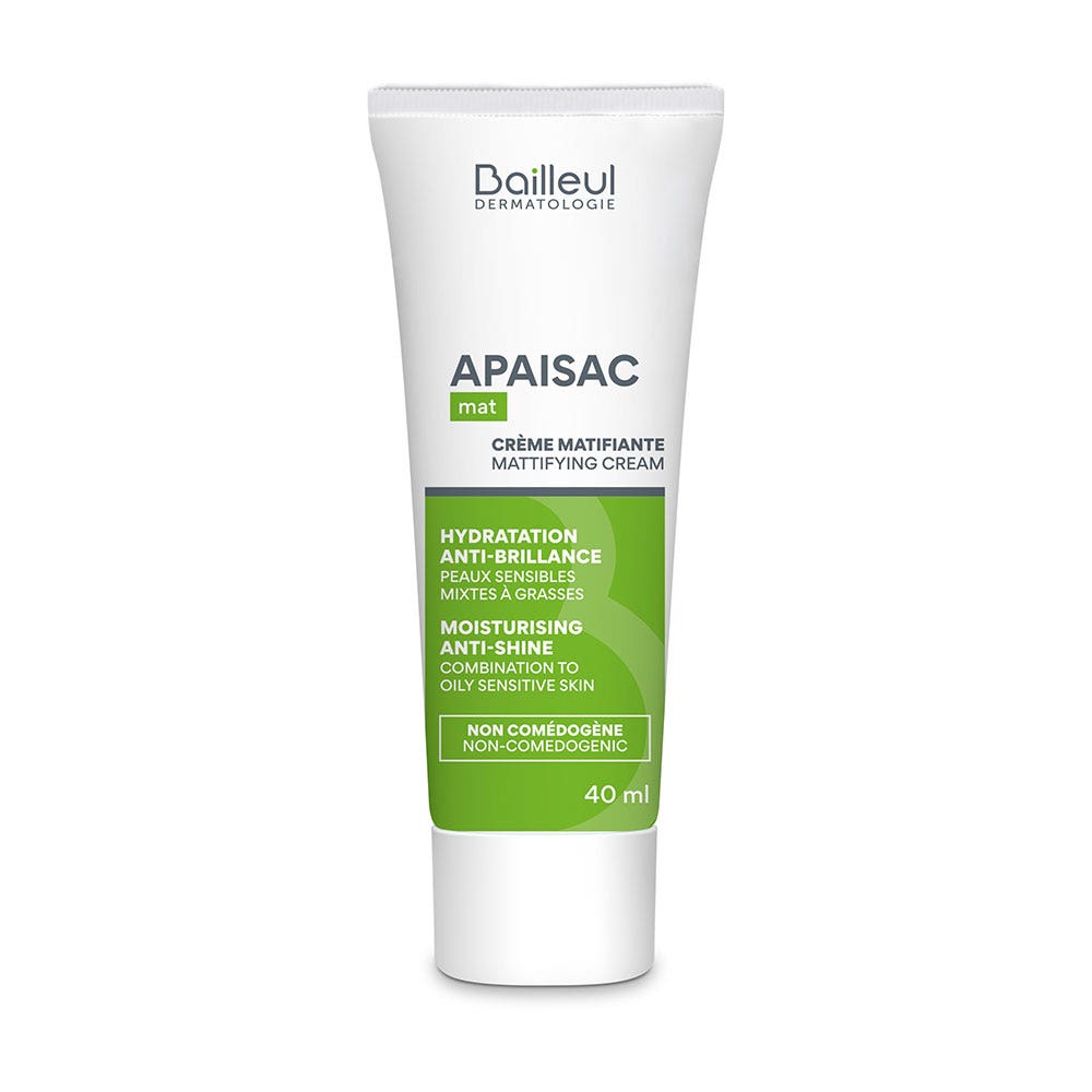 Biorga Apaisac Matifying and Moisturising Emulsion 40ml (1.35 fl oz)