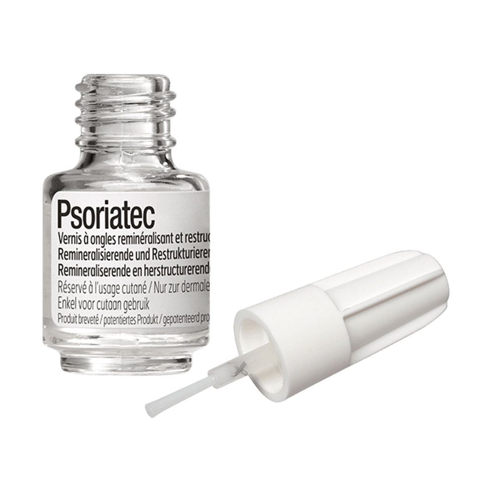 Biorga Bailleul Psoriatec 3.3ml (0.11 fl oz) Nail Polish for Nail Fragility and Pain