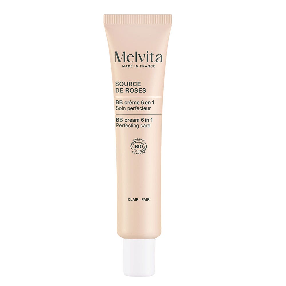 Melvita Source de Roses BB Crème 6 en 1 Soin Perfecteur 40ml (1.35fl oz)