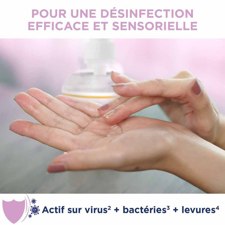Baccide Gel Mains Désinfectant Hydroalcoolique Pivoine Peaux sensibles 300ml (10.14fl oz)