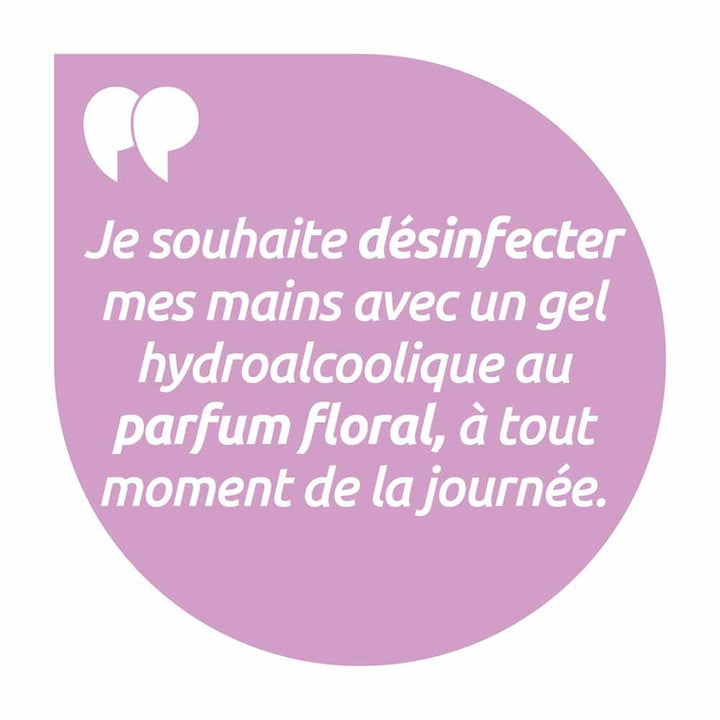 Baccide Gel Mains Désinfectant Hydroalcoolique Pivoine Peaux sensibles 300ml (10.14fl oz)