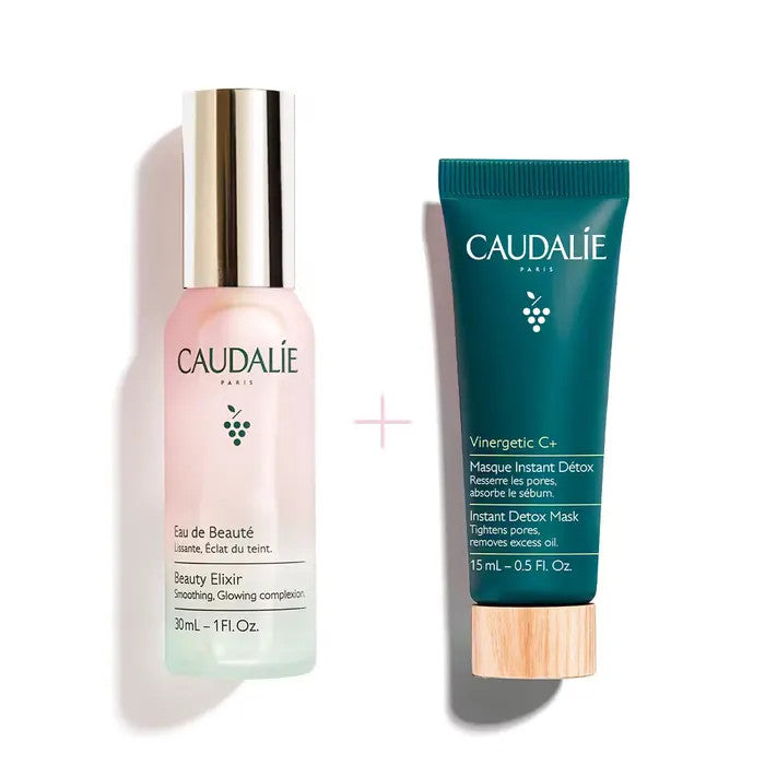 Caudalie Beauty Elixir Coffret for Glowing Skin - Anti-Dull Complexion Treatment