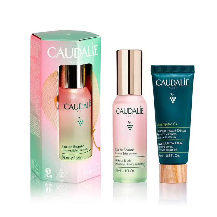 Caudalie Beauty Elixir Coffret for Glowing Skin - Anti-Dull Complexion Treatment