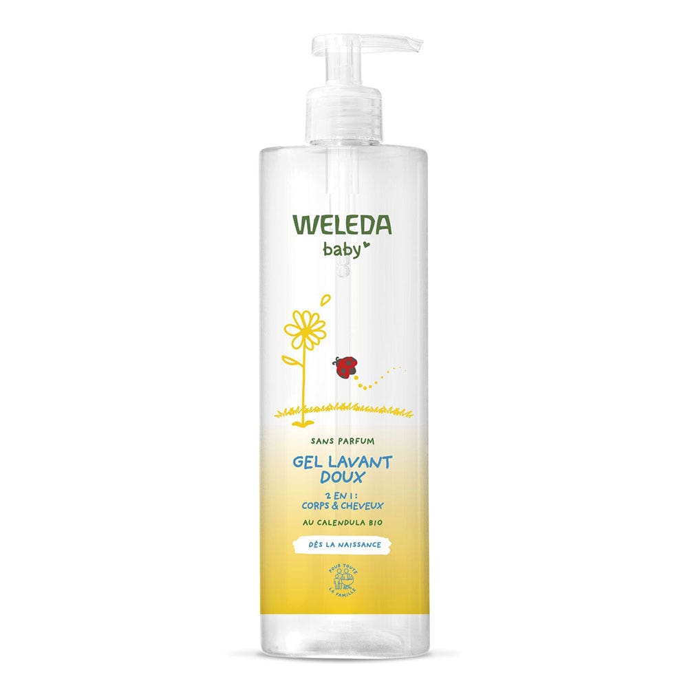 Weleda Babies & Children Gentle Cleansing Gel 2 in 1 Body & Hair 400ml (13.53fl oz)