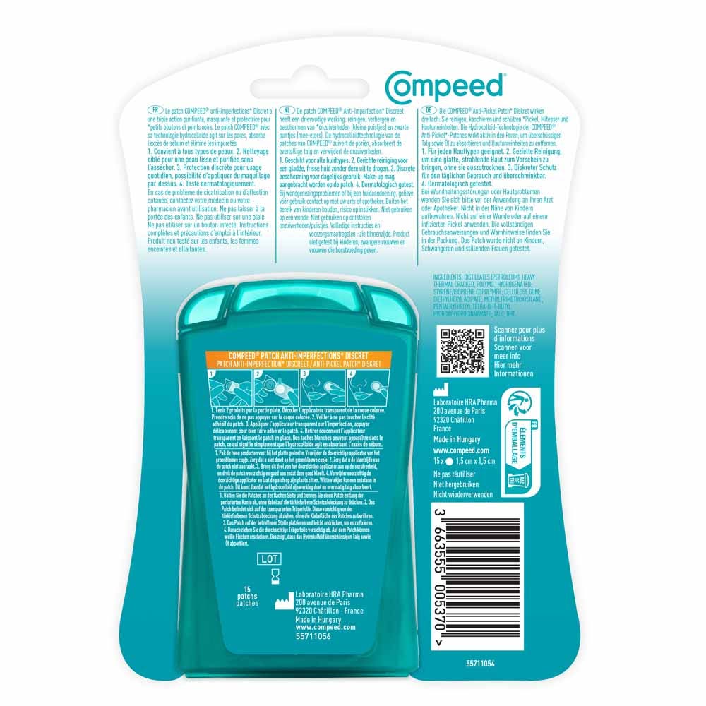 Compeed Blemish Control Patch Discreet x15
