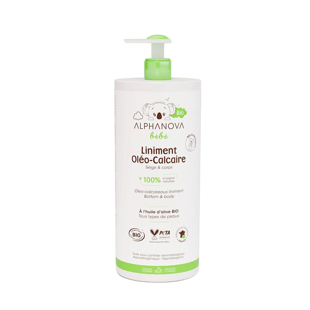 Alphanova Bébé Organic Lime and Calcium Liniment 900ml