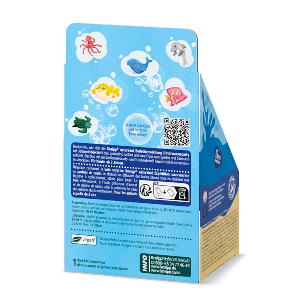 Kneipp Bath Surprise Bath Bomb underwater adventure 187g (6.6oz)