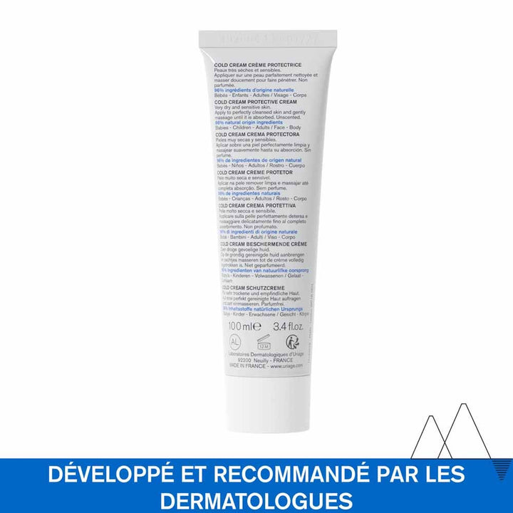 Uriage Cold Cream Protective Cream 100ml (3.38fl oz)
