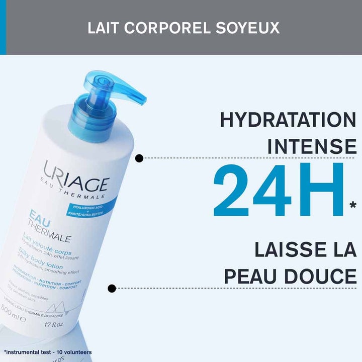Uriage Thermal water and hydration Velvety Body Milk 500ml (16.91fl oz)