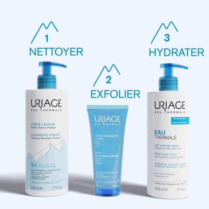 Uriage Thermal water and hydration Velvety Body Milk 500ml (16.91fl oz)