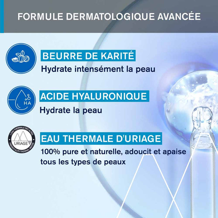 Uriage Thermal water and hydration Velvety Body Milk 500ml (16.91fl oz)
