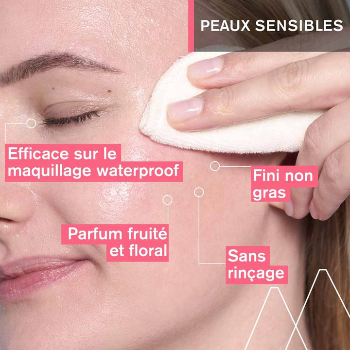 Eau micellaire thermique d'uriage pour les peaux sensibles à l'hygiène faciale 250 ml (8,45 fl oz)