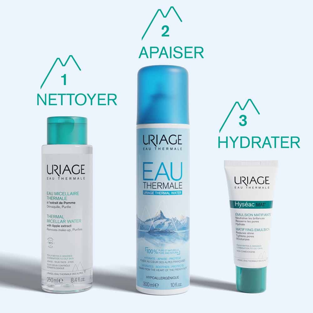Uriage Hygiene Thermal Micellar Water for Combination to Oily Skin 250ml (8.45fl oz)