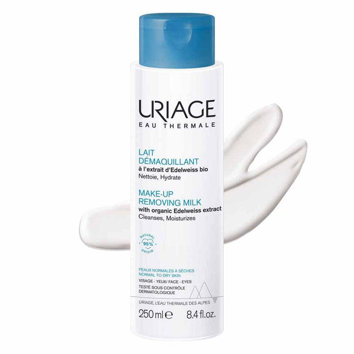 Uriage Facial Hygiene Cleansing Milk Normal To Dry Skins 250ml (8.45fl oz)