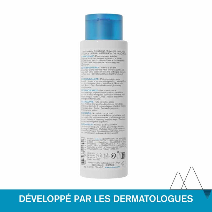 Uriage Facial Hygiene Cleansing Milk Normal To Dry Skins 250ml (8.45fl oz)