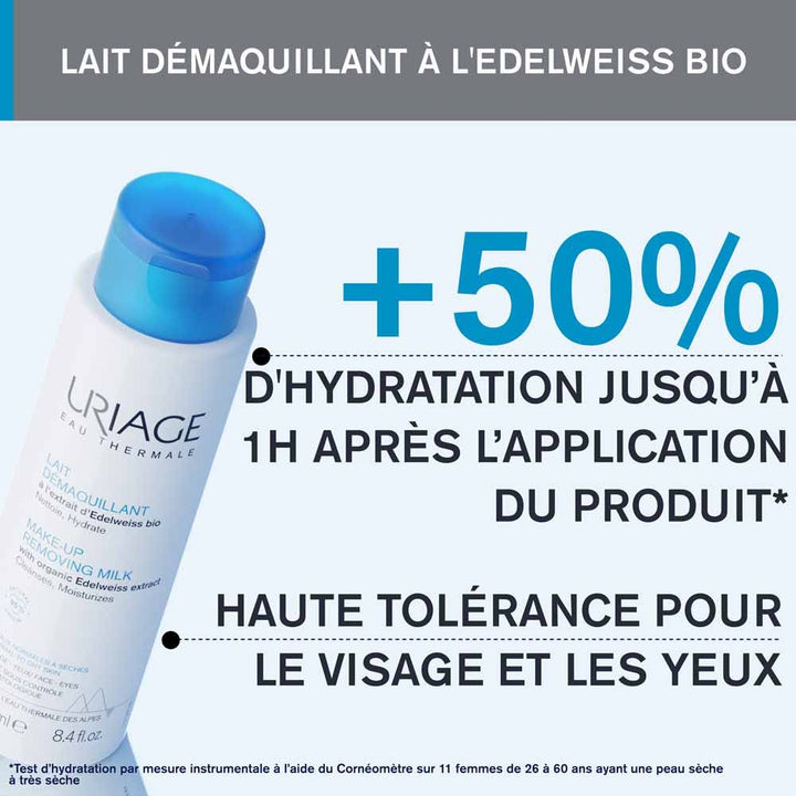 Uriage Facial Hygiene Cleansing Milk Normal To Dry Skins 250ml (8.45fl oz)