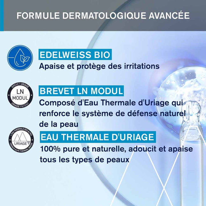 Uriage Facial Hygiene Cleansing Milk Normal To Dry Skins 250ml (8.45fl oz)