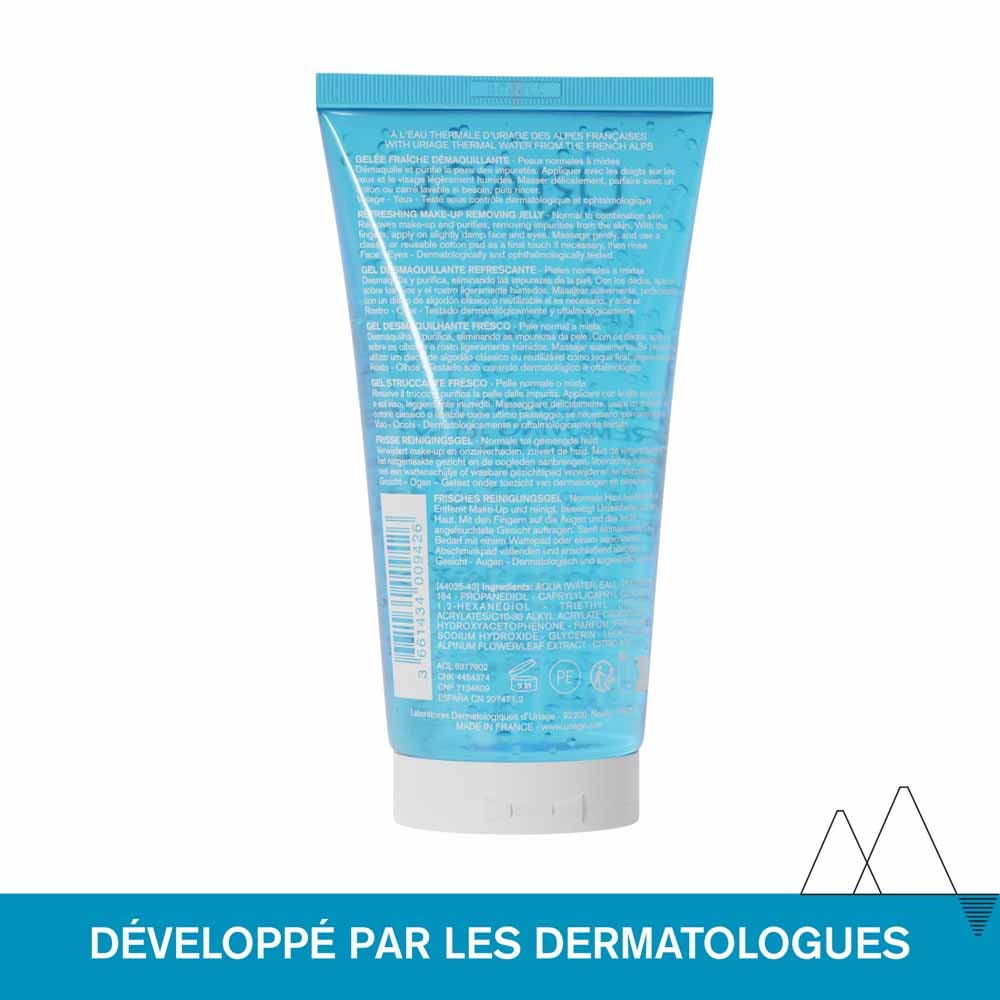 Uriage Fresh Cleansing Gel Face and eyes 150ml (5.07fl oz)
