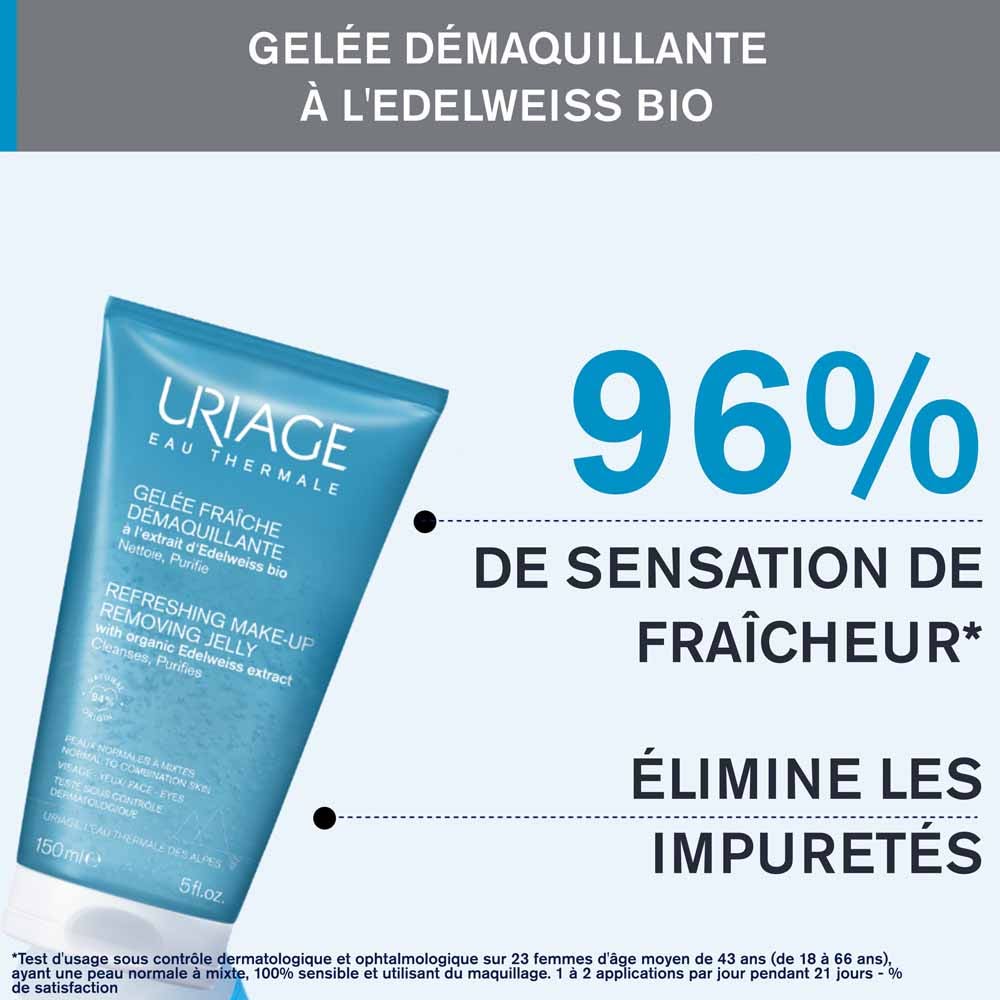 Uriage Fresh Cleansing Gel Face and eyes 150ml (5.07fl oz)