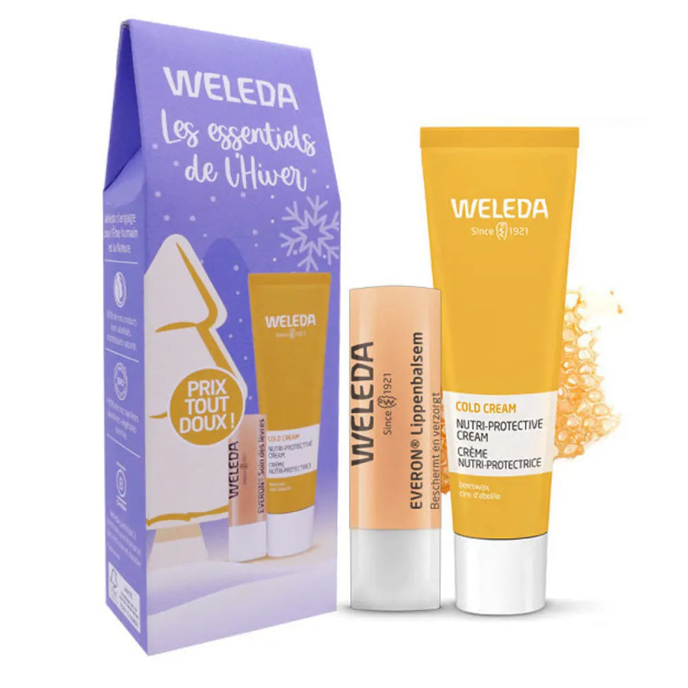 Boîtes-cadeaux de crème froide weleda