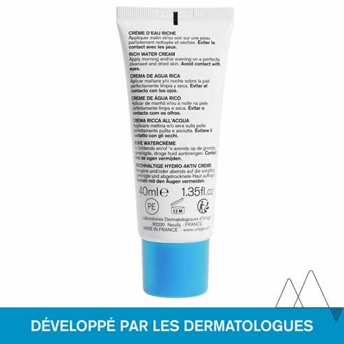 Uriage Eau Thermale Rich Water Cream 40ml (1.35 fl oz)