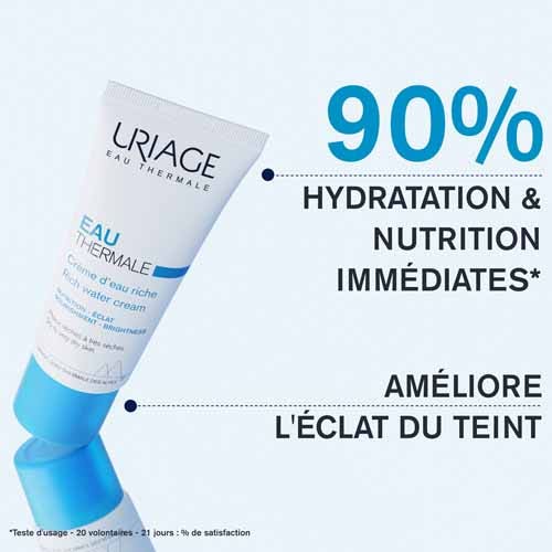 Uriage Eau Thermale Rich Water Cream 40ml (1.35 fl oz)