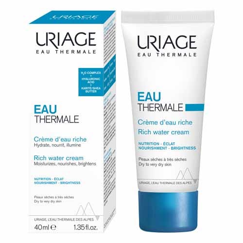 Uriage Eau Thermale Rich Water Cream 40ml (1.35 fl oz)