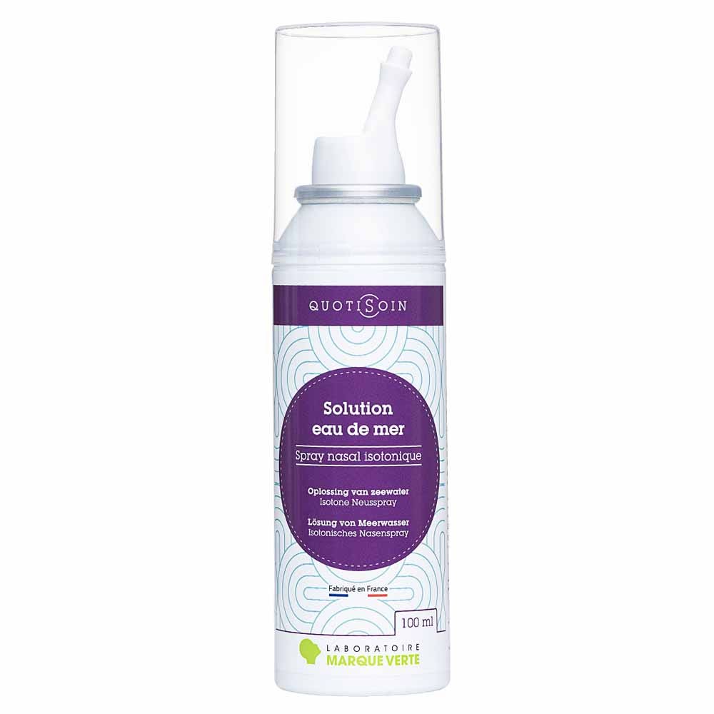 Marque Verte Quotisoin Seawater nasal spray 100 ml (3.38fl oz)